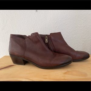 Sam Edelman Dark Brown Petty Boots Size 8